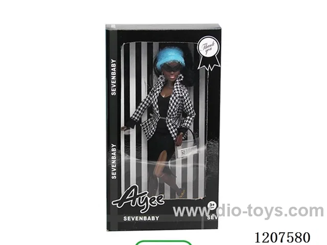 12.5 inch Black Barbie