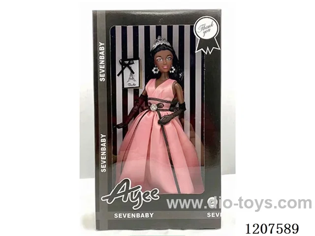12.5 inch Black Barbie