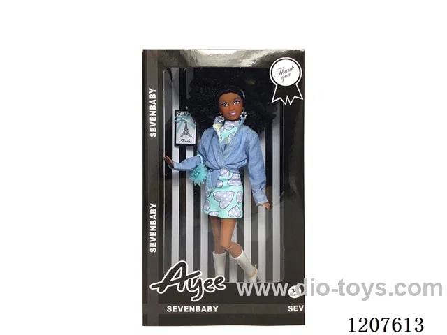 12.5 inch Black Barbie