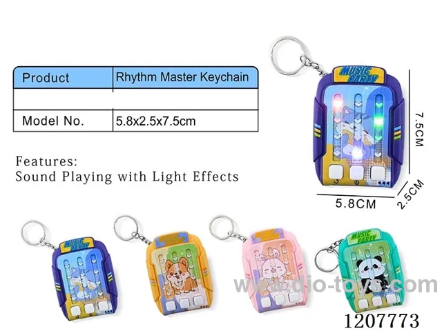 Rhythm master keychain