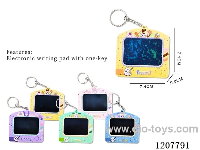 Graffiti drawing board keychain