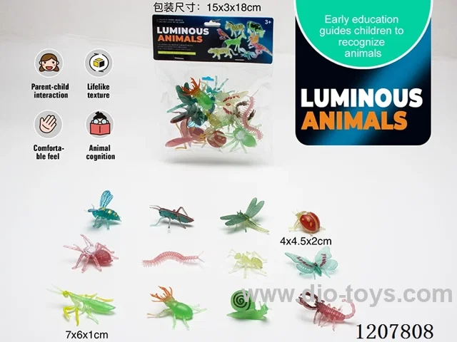 PVC solid luminous insects