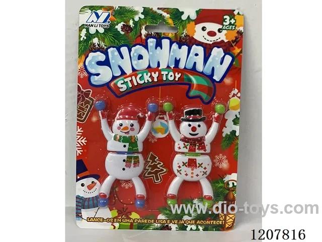Climbing snowman