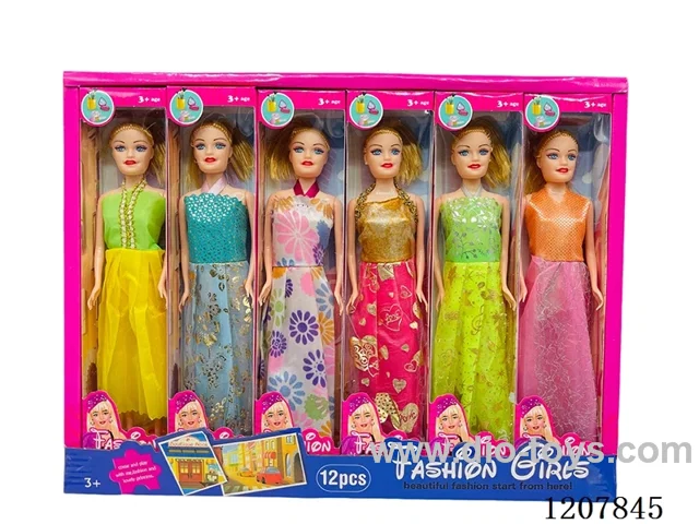 11.5 inch solid Barbie -12PCS