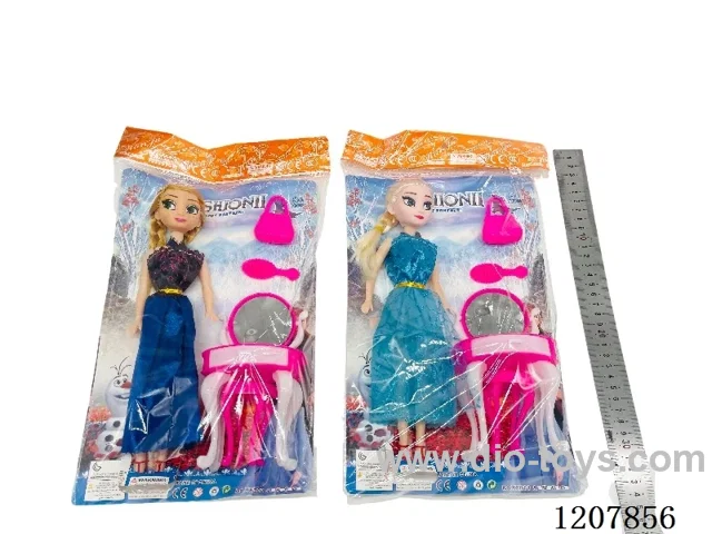 11-inch Barbie two mixed with dressing table