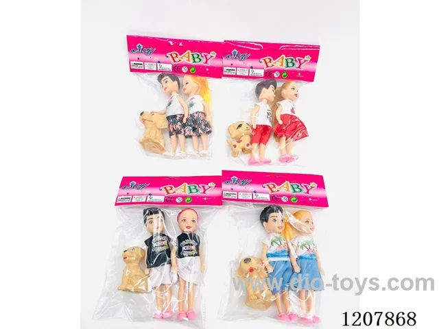 5-inch solid little Kelly for men and women with vinyl pets