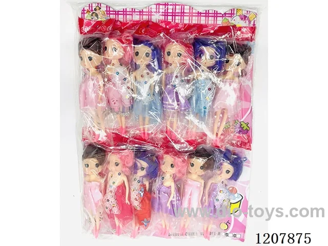 Seven-inch Barbie 12-variety of mixed