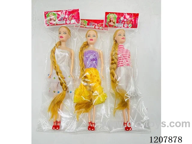 11-inch Barbie 11-inch braid variety of mixed