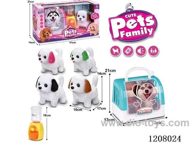 B/O pet dog(4colour mix)