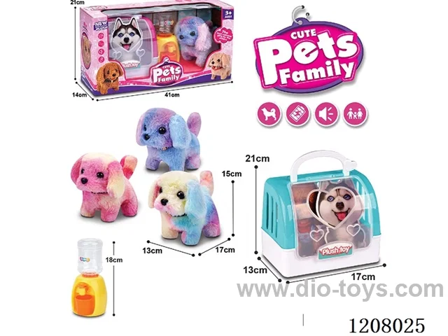 B/O pet dog(3colour mix)