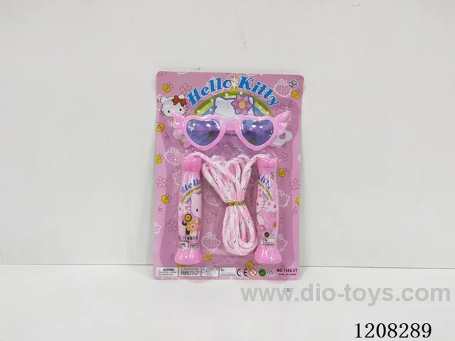 KT Cat Jumping Rope Plus Glasses