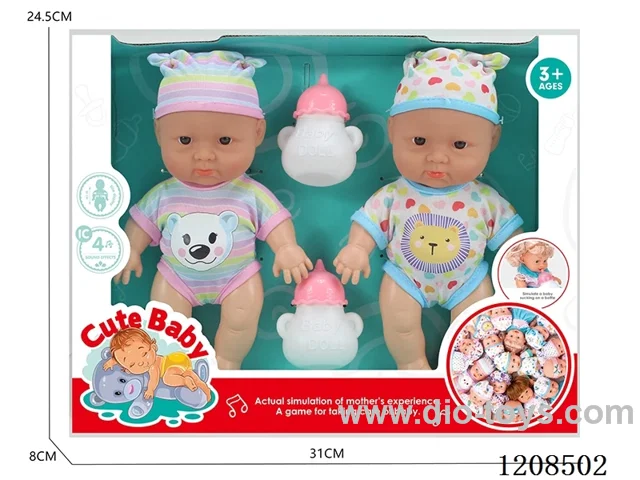 10-inch twin dolls (with 4 IC)