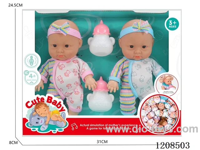 10-inch twin dolls (with 4 IC)