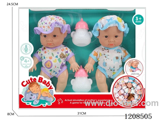 10-inch twin dolls (with 4 IC)