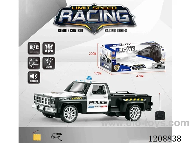 1:10 4ch rc car with light included battery