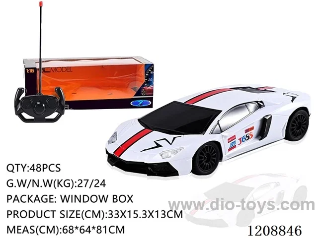 1: 16 Lamborghini 4ch rc car with light not included battery