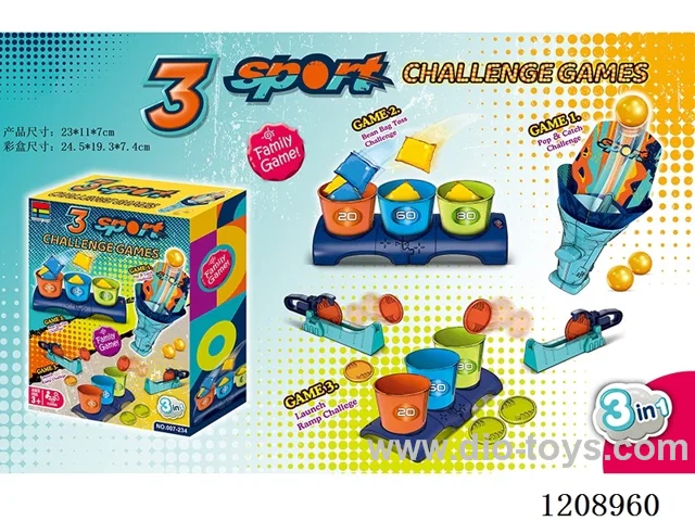 Sandbag three-in-one game