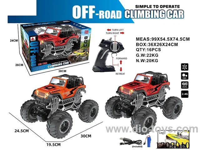 1：12 2.4G 4ch rc car included battery 4 colors
