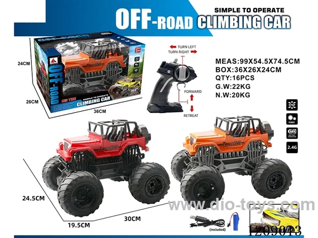 1：12 2.4G 4ch rc car included battery 7 colors