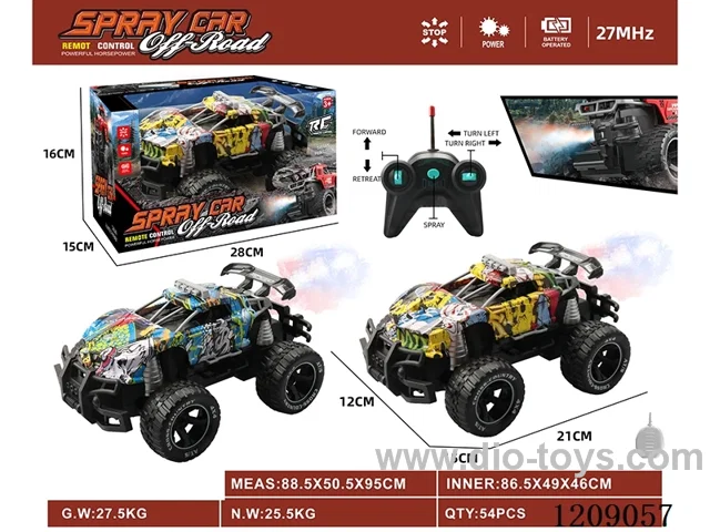 5ch rc car with spray