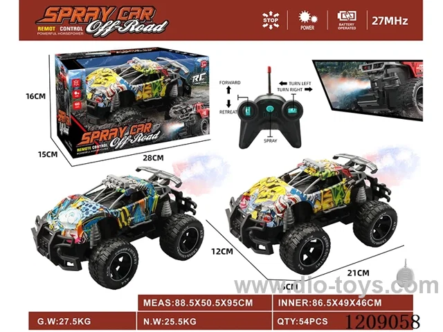5ch rc car with spray