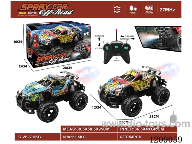 5ch rc car with spray