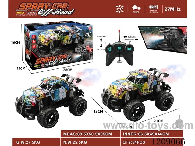 5ch rc car with spray