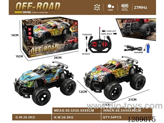 4ch rc car included 3.7V battery
