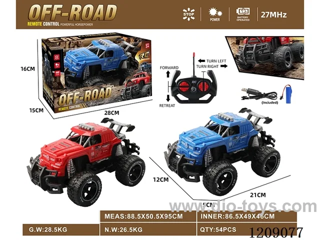 4ch rc car included 3.7V battery