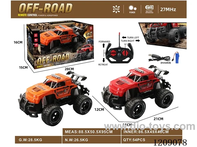 4ch rc car included 3.7V battery