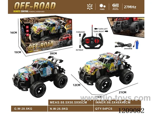 4ch rc car included 3.7V battery