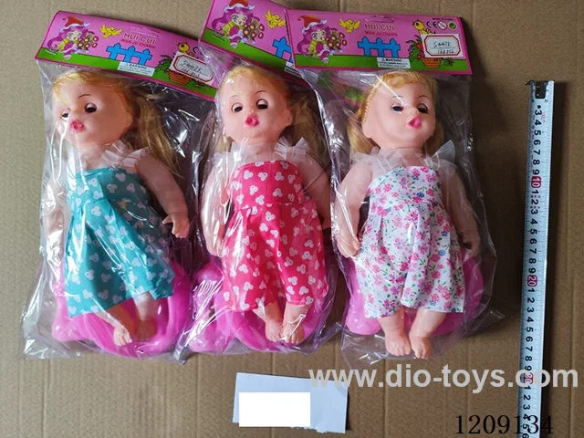 12 inch doll set - Slip dress Absorbent pee + music