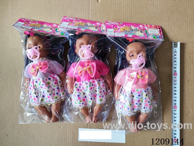 12 inch doll set - Sleeve skirt + pacifier