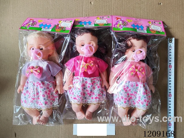14 inch doll set - Sleeve skirt + pacifier