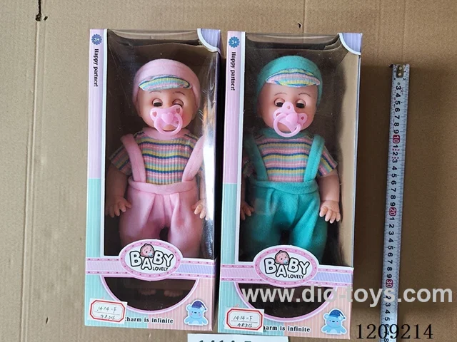 16 inch doll set - Velvet suspenders + pacifier box