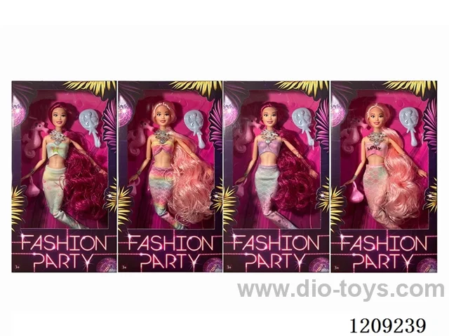 11.5inch doll in display box 4 pcs