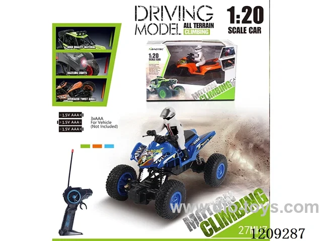 27MHZ 1:20 rc car not included battery