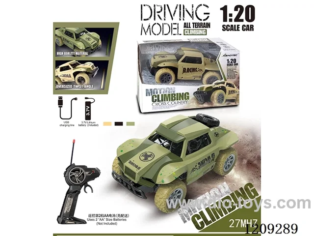 27MHZ 1:20 rc car included battery