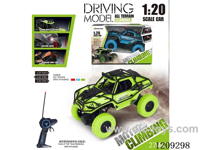 27MHZ 1:20 rc car not included battery