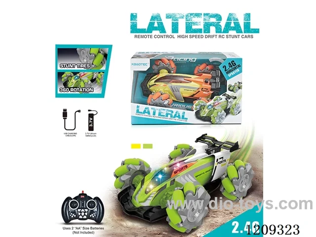 2.4G 1：16 rc car with light included battery