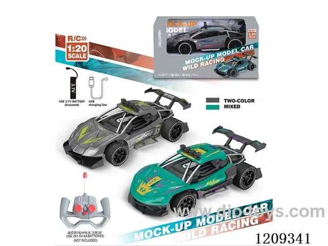 27MHZ 1:18 rc car included battery