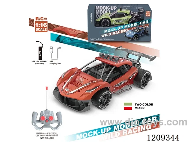 27MHZ 1:16 rc car included battery