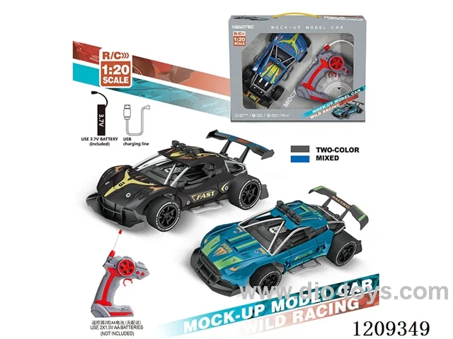 27MHZ 1:18 rc car included battery
