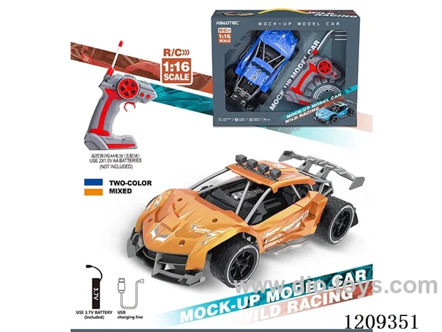 27MHZ 1:16 rc car included battery