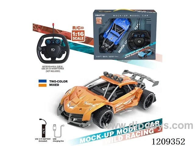 27MHZ 1:16 rc car included battery
