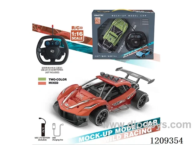 27MHZ 1:16 rc car included battery