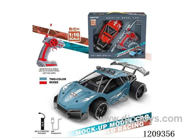 27MHZ 1:16 rc car included battery