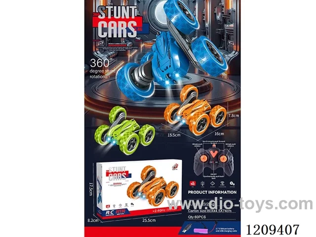 4-wheel rc car W L/M included battery
