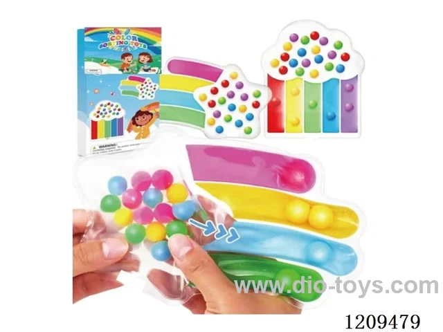 Five-pointed star color separation decompression water bag