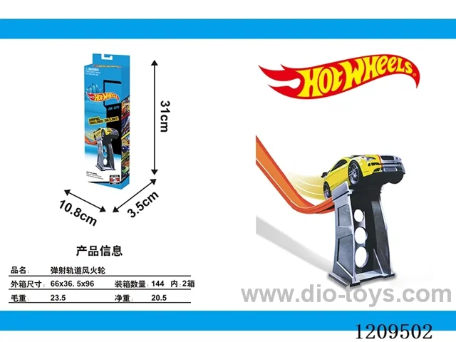 Ejection trajectory hot wheels